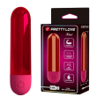 Pretty Love Bullet Vibrator - Red